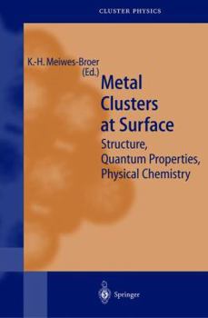 Hardcover Metal Clusters at Surfaces: Structure, Quantum Properties, Physical Chemistry Book