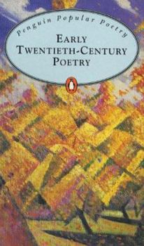 Paperback Early Twentieth Century Poetry (Penguin Popular Classics) Book