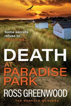 Paperback Death at Paradise Park [Large Print] Book