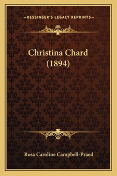 Paperback Christina Chard (1894) Book