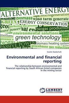 Paperback Environmental and financial reporting Book