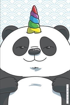 Journal: Funny Kawaii Unicorn Panda Bear Journal for Girls and Women, Pretty Line Ruled Paper Notebook for Writing Notes and Journaling, Made for ... List, Important Things and Beautiful Thoughts