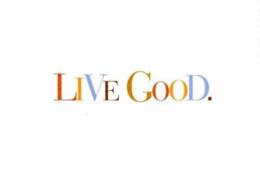 Hardcover Live Good Book