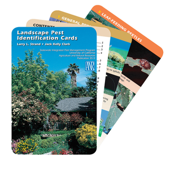 Hardcover Landscape Pest Identification Cards Book