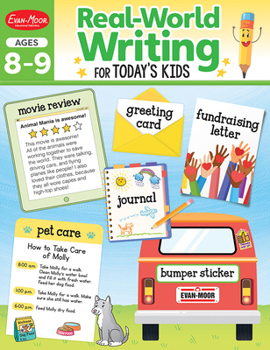 Paperback Real-World Writing for Today's Kids, Ages 8 - 9 Workbook Book