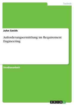 Paperback Anforderungsermittlung im Requirement Engineering [German] Book