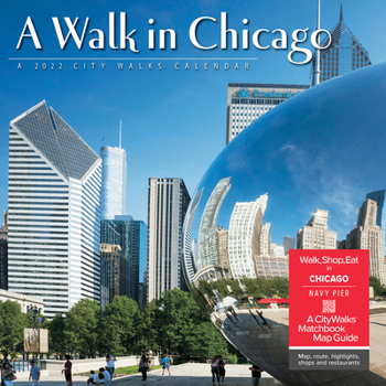 Calendar A Walk in Chicago 2022 Wall Calendar Book