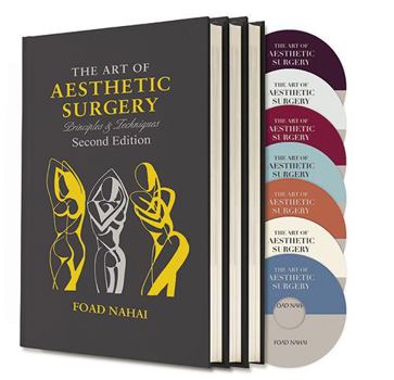Hardcover The Art of Aesthetic Surgery: Three Volume Set, Second Edition: Principles & Techniques Book