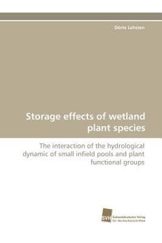 Paperback Storage Effects of Wetland Plant Species Book