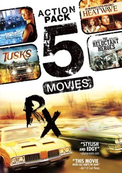 DVD 5-Film Action Pack Volume 7 Book