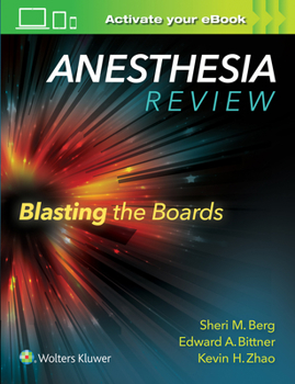 Paperback Anesthesia Review: Blasting the Boards Book