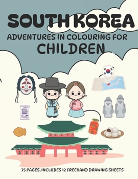 Paperback South Korea: Adventures in Colouring for Children Book