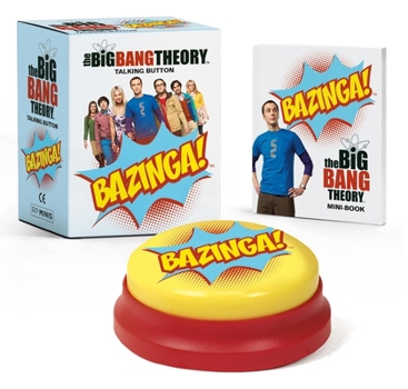 Paperback The Big Bang Theory Talking Button: Bazinga! Book