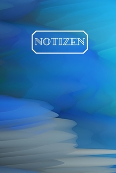 Notizen: Blanko Abstrakt Motiv Heft für Aufzeichnungen Lettering Handschrift zum Selbstgestalten | ein Tolles und Kreatives Geschenk (German Edition)