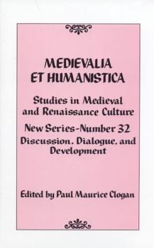 Hardcover Medievalia et Humanistica No. 32: Studies in Medieval and Renaissance Culture Book