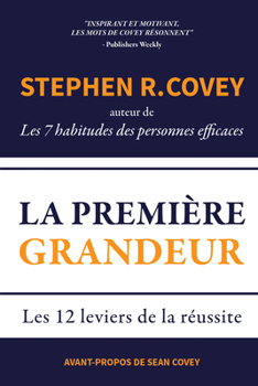 Paperback La Première Grandeur [French] Book