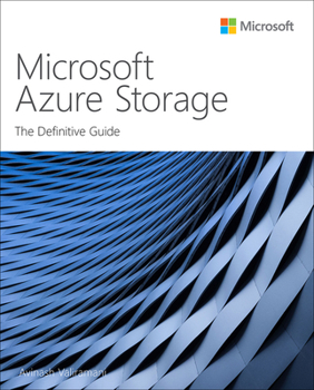 Paperback Microsoft Azure Storage: The Definitive Guide Book