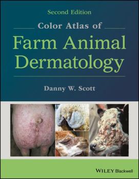 Hardcover Color Atlas of Farm Animal Dermatology Book