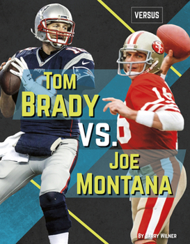 Paperback Tom Brady vs. Joe Montana Book