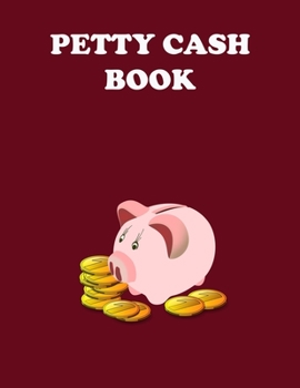 PETTY CASH: Professional Petty Cash Book for your business or personal use. 112 pages with a 8.5" x 11" size and a glossy red cover. Book also comes ... page to assist you with its filling out.