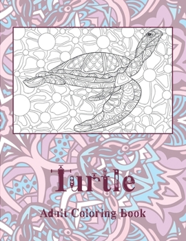 Paperback Turtle - Adult Coloring Book