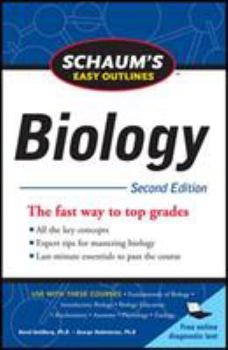 Paperback Schaum's Easy Outline of Biology, Second Edition Book