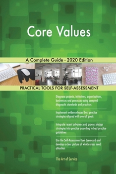 Paperback Core Values A Complete Guide - 2020 Edition Book