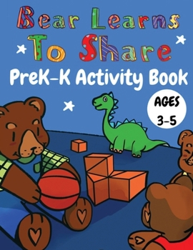 Paperback Bear Learns to Share PreK-K Activity Book