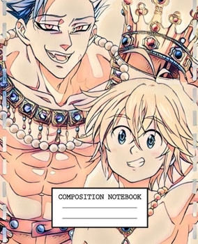 Composition Notebook: The Seven Deadly Sins Soft Glossy Cover Wide Ruled Lined Pages Book 7.5 x 9.25 Inches 110 Pages