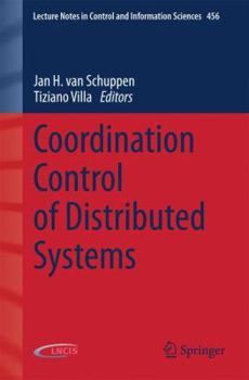 Paperback Coordination Control of Distributed Systems Book