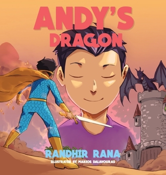 Hardcover Andy's Dragon Book