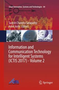 Paperback Information and Communication Technology for Intelligent Systems (Ictis 2017) - Volume 2 Book