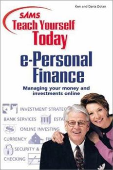 Paperback Sams Teach Yourself E-Personal Finance Today Book