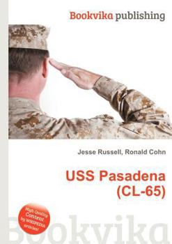 Paperback USS Pasadena (CL-65) Book