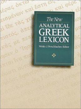 Hardcover The New Analytical Greek Lexicon Book