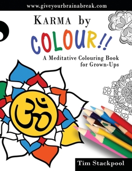Paperback KARMA By COLOUR: Colouring book for Grown-Ups Book