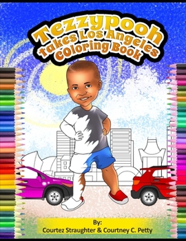 Paperback Tezzypooh Takes Los Angeles Coloring Book