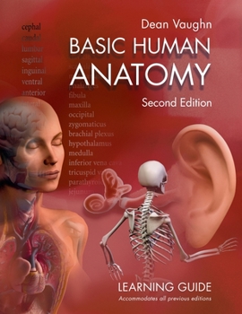 Paperback Basic Human Anatomy: Learning Guide Book