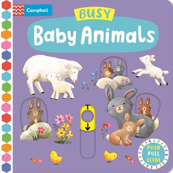 Board book Busy Baby Animals Book