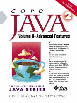 Paperback Core Java 2, Volume II--Advanced Features Book