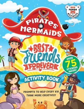 Paperback Pirates & Mermaids: Best Friends Forever Activity Book