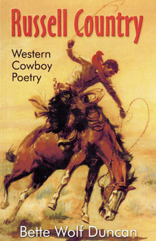 Paperback Russell Country: Western Cowboy Poetry Book