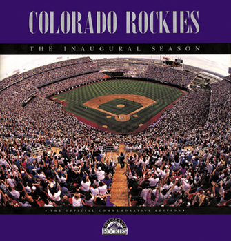 Hardcover Colorado Rockies, Boxed: The Inaugural Season Book