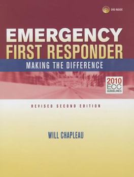 Paperback Emergency First Responder: Making the Difference [with DVD] [With DVD] Book