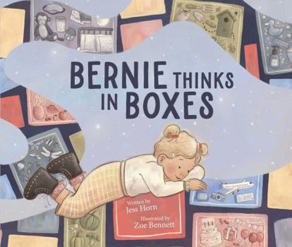 Hardcover Bernie Thinks in Boxes Book