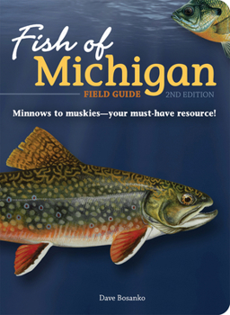 Paperback Fish of Michigan Field Guide Book