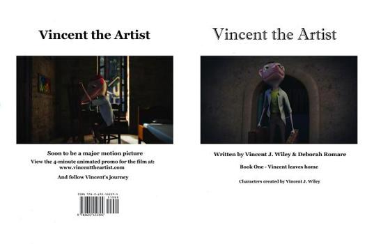 Paperback Vincent the Artist: Vincent leaves home Book
