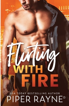 Paperback Flirting with Fire (Large Print) Book