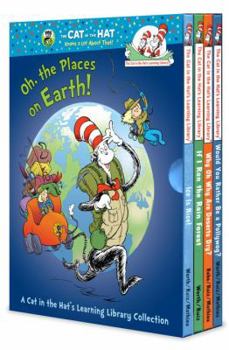 Hardcover Oh, the Places on Earth! a Cat in the Hat's Learning Library Collection Book