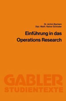 Paperback Einführung in Das Operations Research [German] Book